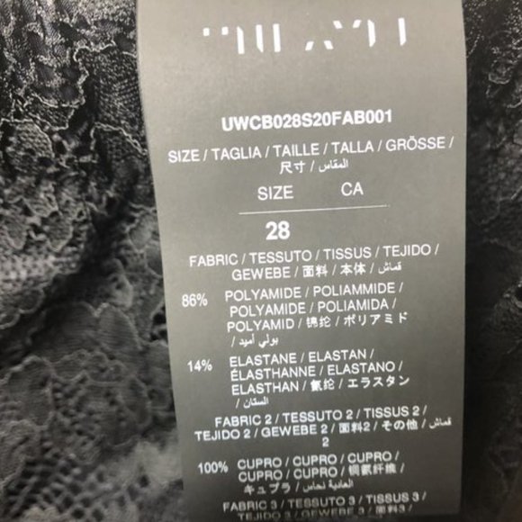 Unravel Project Size 28 Lace Layered Cycling Short - Picture 11 of 12